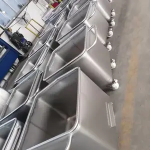 304不锈钢物料周转桶车200L桶车现货桶车提升机配套标准桶车