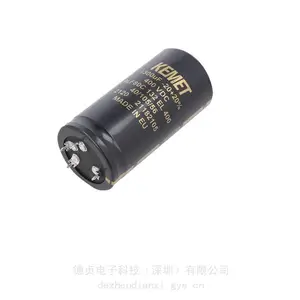 KEMET,ALF80C132EL400,400V 1300uf 牛角电容 【德贞电子】