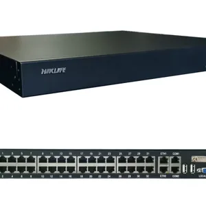 IP 4远程1本控用户控32 KVM、机架式、海康立方EV7432