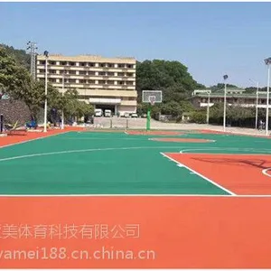 丙烯酸球场厂家浅析丙烯酸篮球场产生气体裂纹的原由