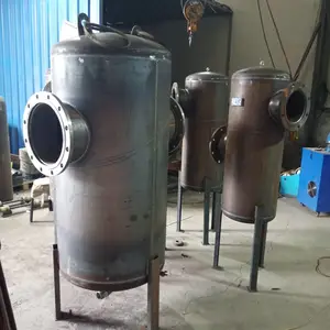 迈特定做汽水分离器 气体中水分分离设备 DN100旋风式汽水分离器