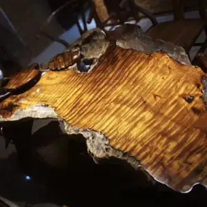 金丝楠木大板 金丝楠家茶台 四川金丝楠