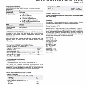 ���� LOCTITE ECCOBOND UF 8830S ϸ��൹װоƬ�������