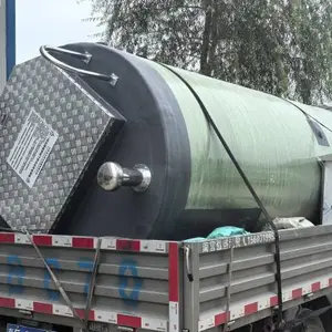 玻璃钢一体化泵站 污水提升泵 自动耦合 安装简单