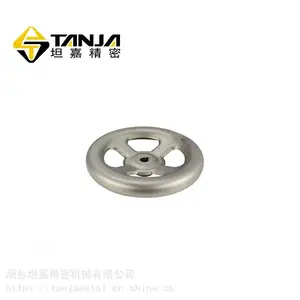 不锈钢抛光处理钢制手轮 机械钢制手轮 设备手轮