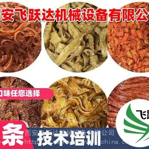 陕西手工辣条教学 一对一指导先尝后学 手工辣条怎么做