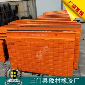 豫材P60铁路橡胶道口板铁路道口嵌条厂家直销