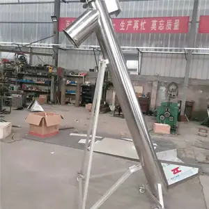 信达供应121管径垂直式蛟龙上料机不同管径加厚管壁