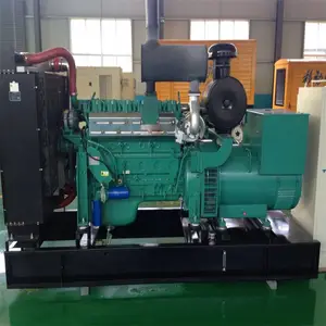 300kw柴油发电机组 潍坊酒店商场 备用发电机 纯铜有刷机组 三相交流 300千瓦发电机