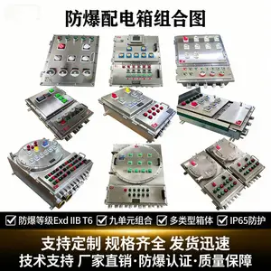 防爆照明动力配电箱 仪表电源控制箱 铸铝接线端子分线盒过线盒