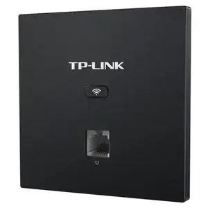TP-LINK TL-AP450I-PoE 薄款碳素黑方 450M无线面板式AP 碳素黑