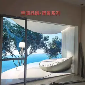 宝润CHBAORUNLED品牌 灯箱膜 创造无影匀光照明天花板 发光背景墙应用