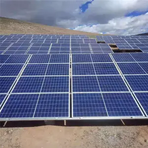 太阳能板楼顶光伏发电系统 离网储能发电设备 8kw供电站逆控一体机