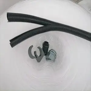 天津***Double bellows AD10双开口拼接式穿线管 双层自锁PE波纹管