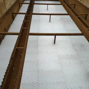 青山湖多佳A型斜板填料侧向流泥水分流沉淀池V型板根据池体大小加工定制