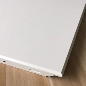 定制办公室铝扣板吊顶 600X600铝扣板 60*60铝方板