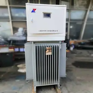 征西400V三相油浸式全自动感应稳压器800KVA出口菲律宾免维护型