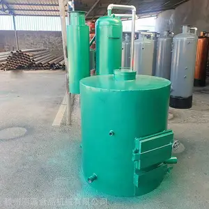 反烧蒸汽热水蒸馒头做豆腐酿酒灭菌蒸药材供暖养殖燃柴燃煤锅炉
