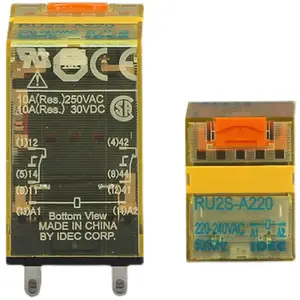 IDEC正品和泉RJ2S-CL-D24 RJ1S-CL-d24 A220 12VDC继电器8脚rj2