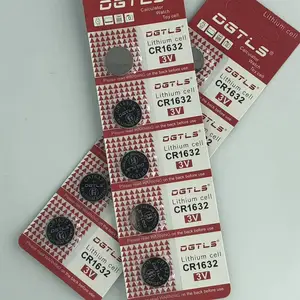 CR1632���ĸ˶�����װ��װŦ�۵�ط���Ь�Ƶ��130MAH