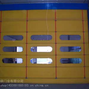 厂家生产四川保温快速堆积门_冷库堆积门