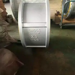 ˫��ʽ�Լ�ʽֹ�ط� H76X-16P DN900���ܷ�Լ�˫��ֹ�ط� �Լ�ʽ����WCB��ֹ��������