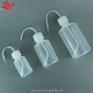 化学实验室用PFA洗瓶透明特氟龙塑料洗瓶耐有机溶剂洗瓶