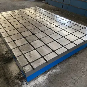 HT250铸铁平台 T型槽焊接平板 检测测量钳工工作台远鹏出品
