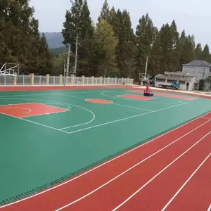塑胶篮球场地 epdm篮球场地 硅pu篮球场地 幼儿园epdm塑胶场地