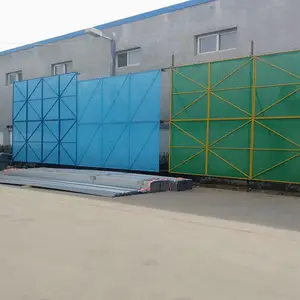 喷塑爬架网建筑爬架网镀锌1.2*1.8m爬架保护网米字型建筑爬架网中建蓝安全防护爬架网加工定制防护爬架网
