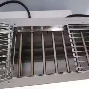供应鑫恒佳-电加热380w3控黑金刚烧烤炉室内无烟款带风机