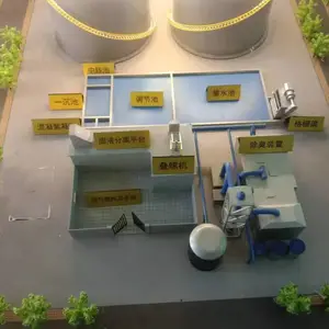 污水处理厂工艺流程沙盘模型智能交通沙盘地形地貌沙盘模型温室大棚沙盘模型