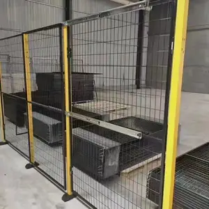 鑫壤变压器隔离网防护门 可用于车间隔离防护市政设施防护