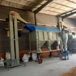 圆筒清理筛 按需定制玉米小麦滚筒振动筛 粮食除杂筛