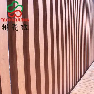 供应桃花江竹钢格栅,户外竹格栅,外墙竹格栅