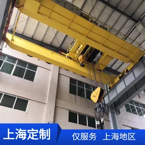 定制河南矿山起重机行车 载重2t5吨矿源牌双梁行车10T欧式双梁航车