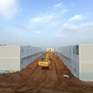打包箱房办公室打包箱工地板房住人打包箱 方舫隔离房折叠式 组合式安装 适合临时住人办公