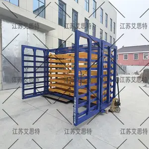 抽屉式板材存放架 可抽拉板材货架 仓储玻璃板材分类存储架