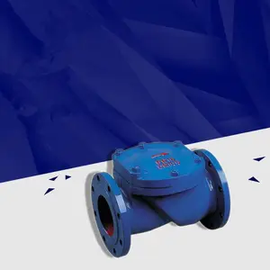 耐磨耐用H44X-10C蝶型微阻缓闭消声止回阀 体积小 重量轻