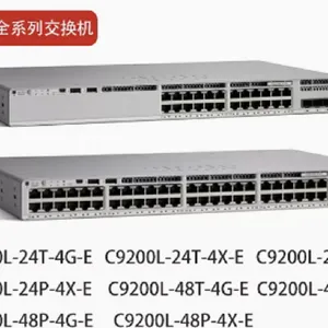C9200L-48P-4X-E C9200L-48P-4X-A 48口千兆 4口万兆核心交换机