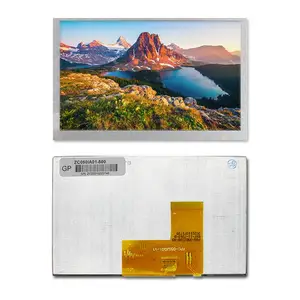 5寸IPS液晶屏 BOE玻璃LCD 800*480 TTL接口40PIN 高亮液晶显示屏