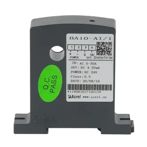 安科瑞BA50(II)-AI 电流传感器 漏电监控 电气设备绝缘 600A以内 4-20mA/0-5V输出