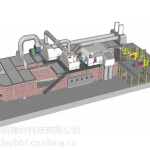 全自动化砖厂项目干燥工艺快速干燥生产线技术