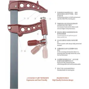 EAFI 亦斐 ***F型活塞式夹钳 S系列 2200KG夹持力