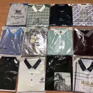 地摊男式polo衫批发电商货源5大批发网站湖北鄂州男装翻领短袖T恤批发