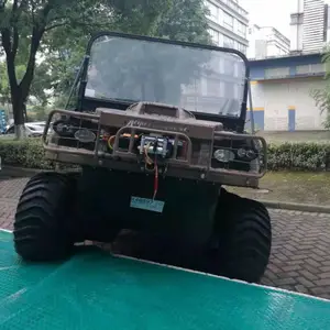 中国斯沃孚水陆两用两栖抗洪抢险救灾消防沙滩车高端八轮全地形车