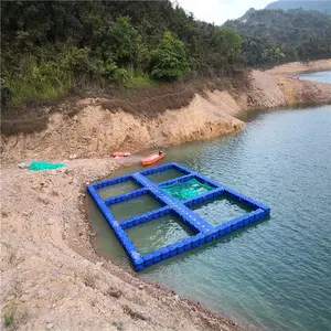 水上码头塑料养殖浮筒浮箱