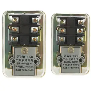 GYD20-16B工业空压机气压自动开关量程0.4-1MPA