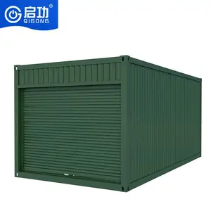 启功地震灾区应急不锈钢集装箱军绿色活动房储存箱活动板房