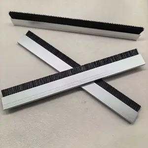 厂家定制非标铝合金毛刷 机械毛刷配套 尼龙毛刷 阻燃毛刷 防静电毛刷